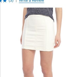 Never worn White Free People Skirt